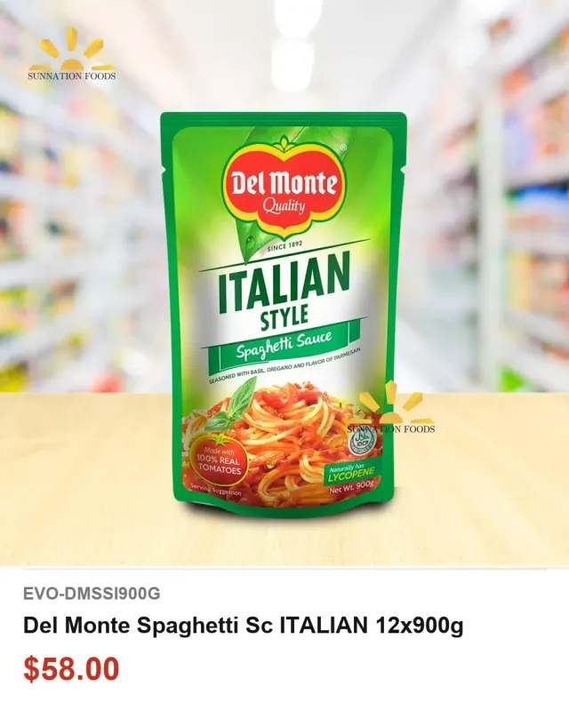 Del Monte Spaghetti Sc ITALIAN 12x900g