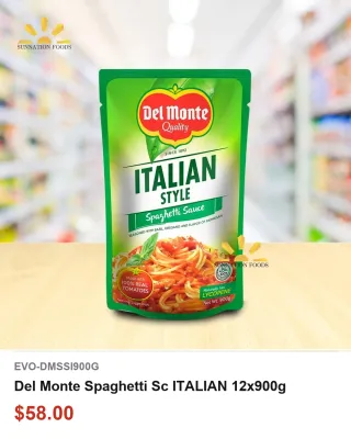 Del Monte Spaghetti Sc ITALIAN 12x900g