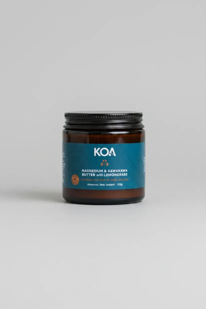 Mini Magnesium & Kawakawa Butter with Lemongrass
