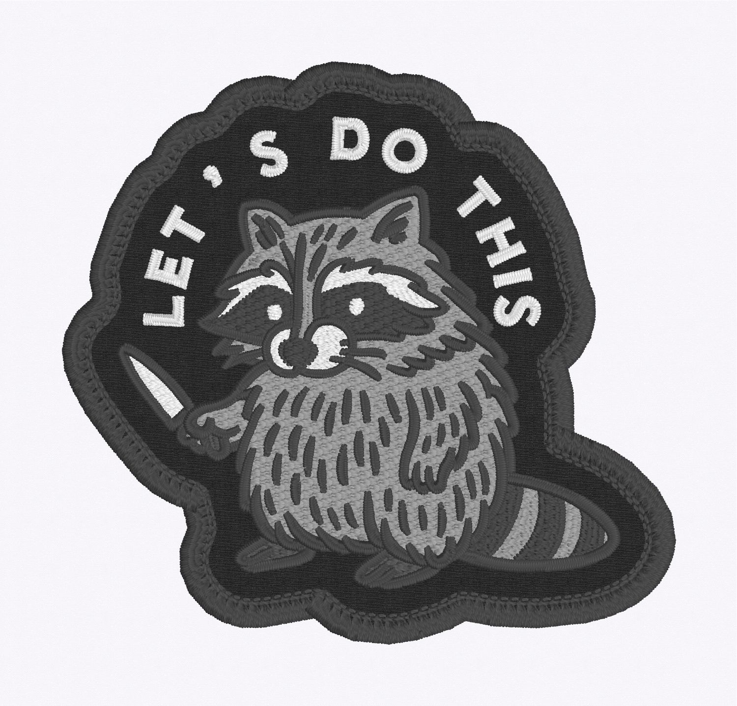 Let's Do This - Danger Racoon Patch