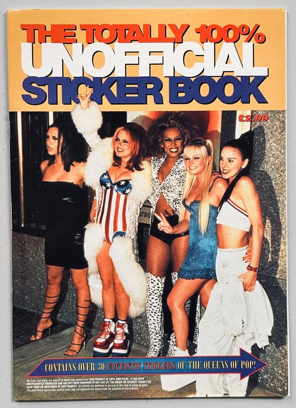 Spice Girls Sticker Book