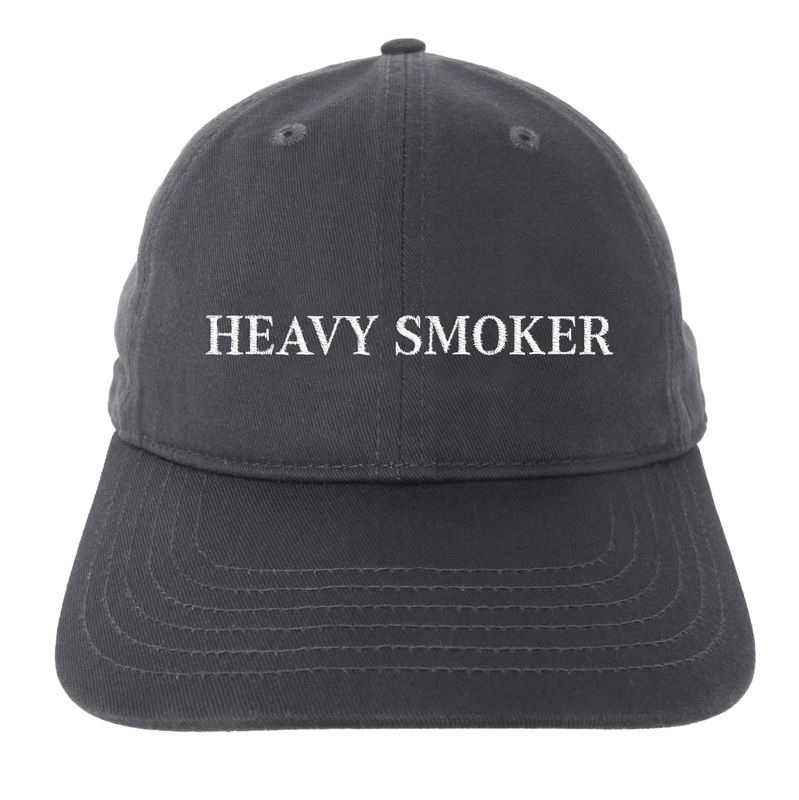HEAVY SMOKER hat (Charcoal Grey)