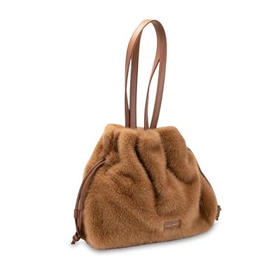 Campo Marzio Borsa A Spalla Sugar Bag Cammello