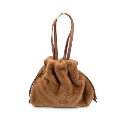 Campo Marzio Borsa A Spalla Sugar Bag Cammello