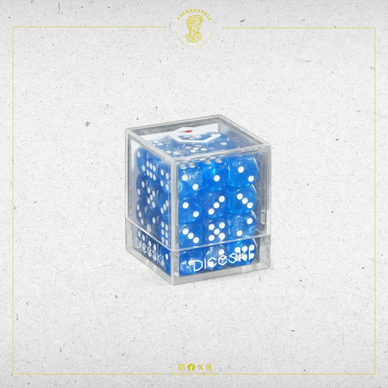 DICESKI - Chameleon - 12mm D6 Deep Blue