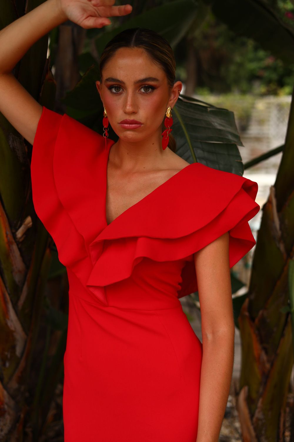 Vestido CAUCA ROJO - MAGNOLIA KOBUS