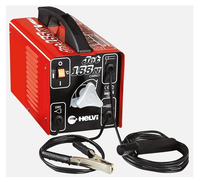 HELVI JET 155N Compact MMA metināšanas aparāts (iekārta) ar piederumiem HELVI JET 155N Compact MMA metināšanas aparāts (iekārta) ar piederumiem