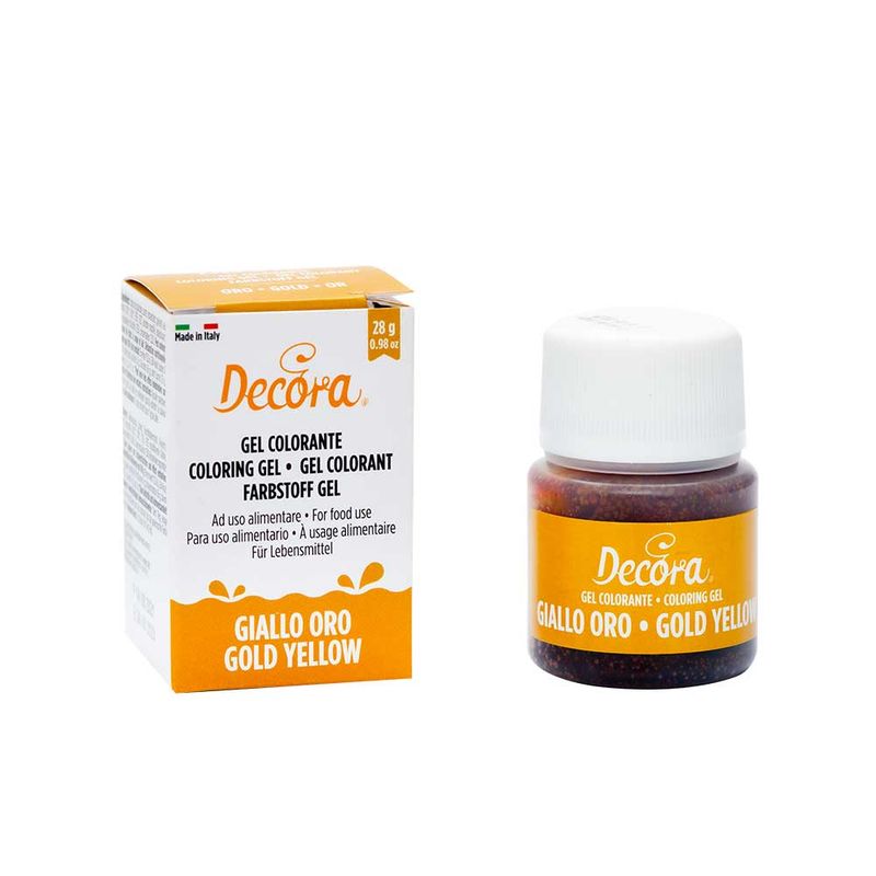 Colorante Gel Decora Oro 28 Gr