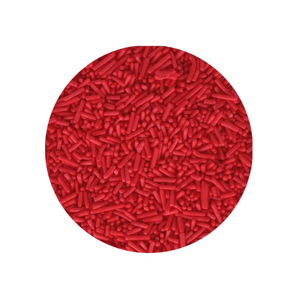 Codette di Zucchero Rosso Busta da Kg.1