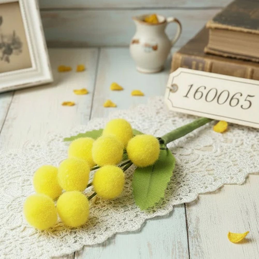 Decorazione  Mimosa Rametto Pezzi 1