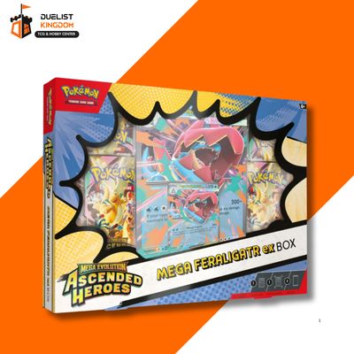Pokemon TCG: Ascended Heroes Mega Feraligatr EX BOX