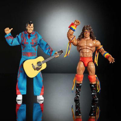 WWE Coliseum Collection Honky Tonk Man & Ultimate Warrior Ultimate Edition Action Figures