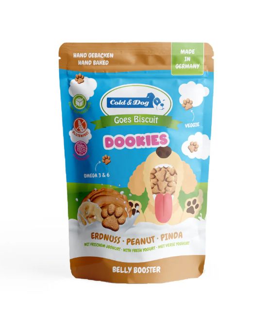 Cold Dog Dookies Belly Booster Erdnuss & Banane 120g