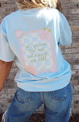 Praise the One Who Paid My Debt Postage Stamp T-Shirt