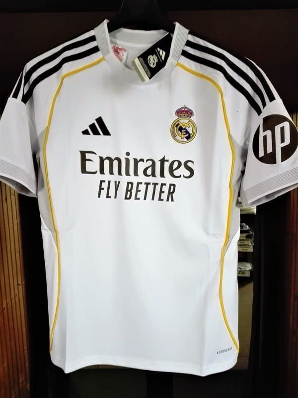 Maglia del Real Madrid 2025/2026 bianca bambino - Adidas