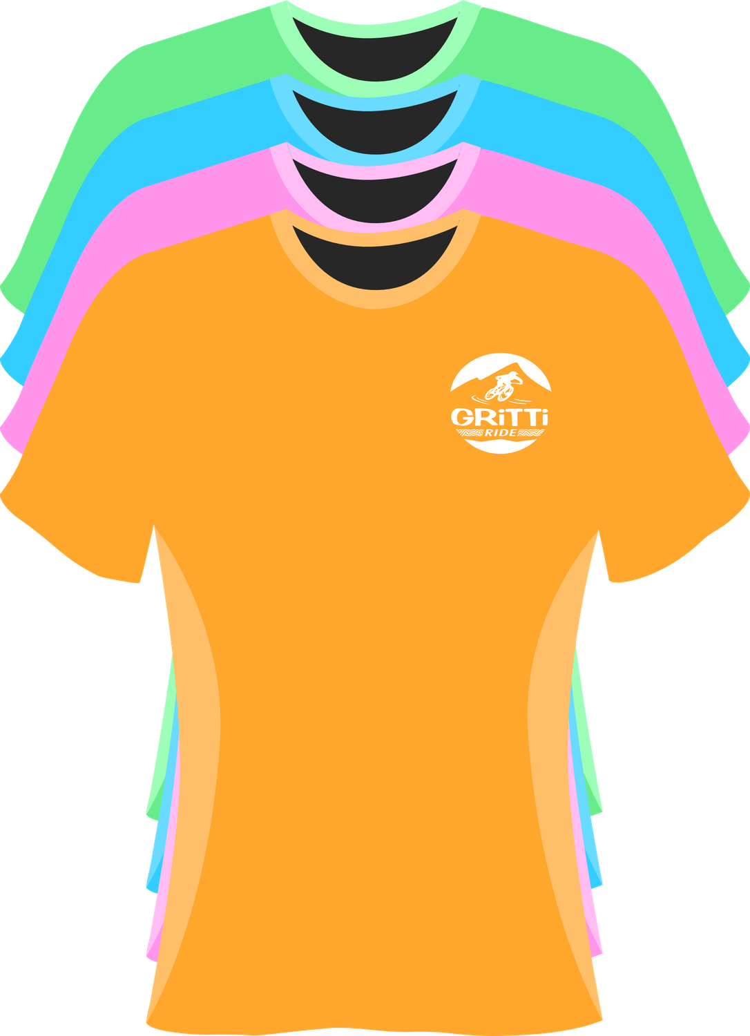 GRiTTi Sport ladies' quick-dry short-sleeve shirt with pocket logo