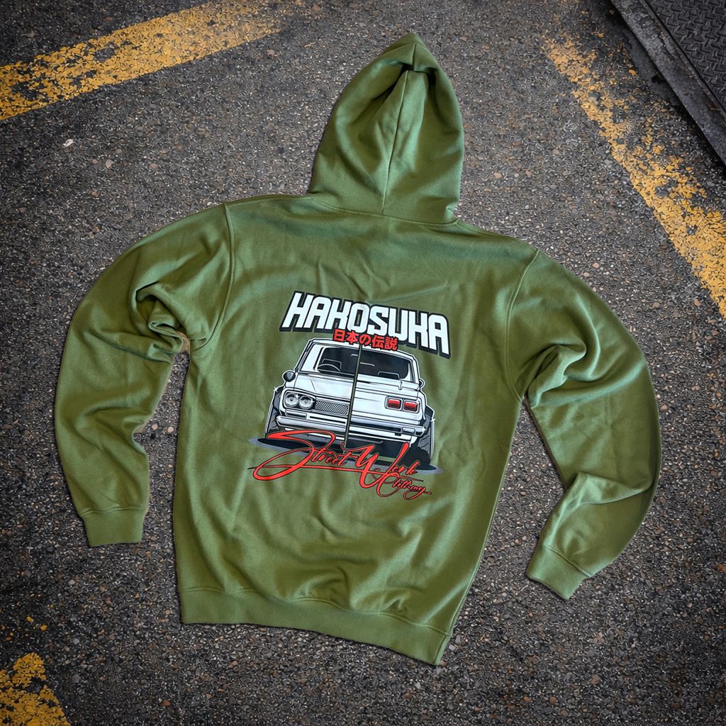 Hakosuka Green Hoodie  - XL