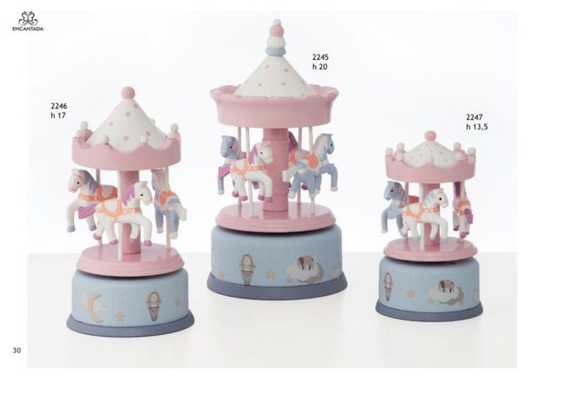 Encantada – Carillon giostra wood legno Rosa