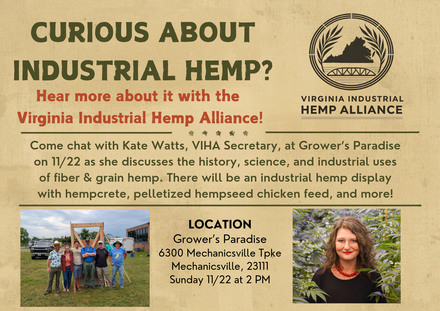 Curious about Industrial Hemp?
