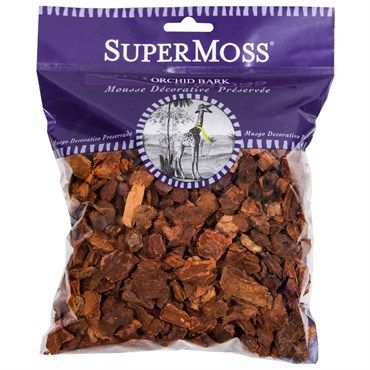 SuperMoss® Preserved Orchid Bark - 80.75cu in (2oz) - Bag - Douglas Fir Bark