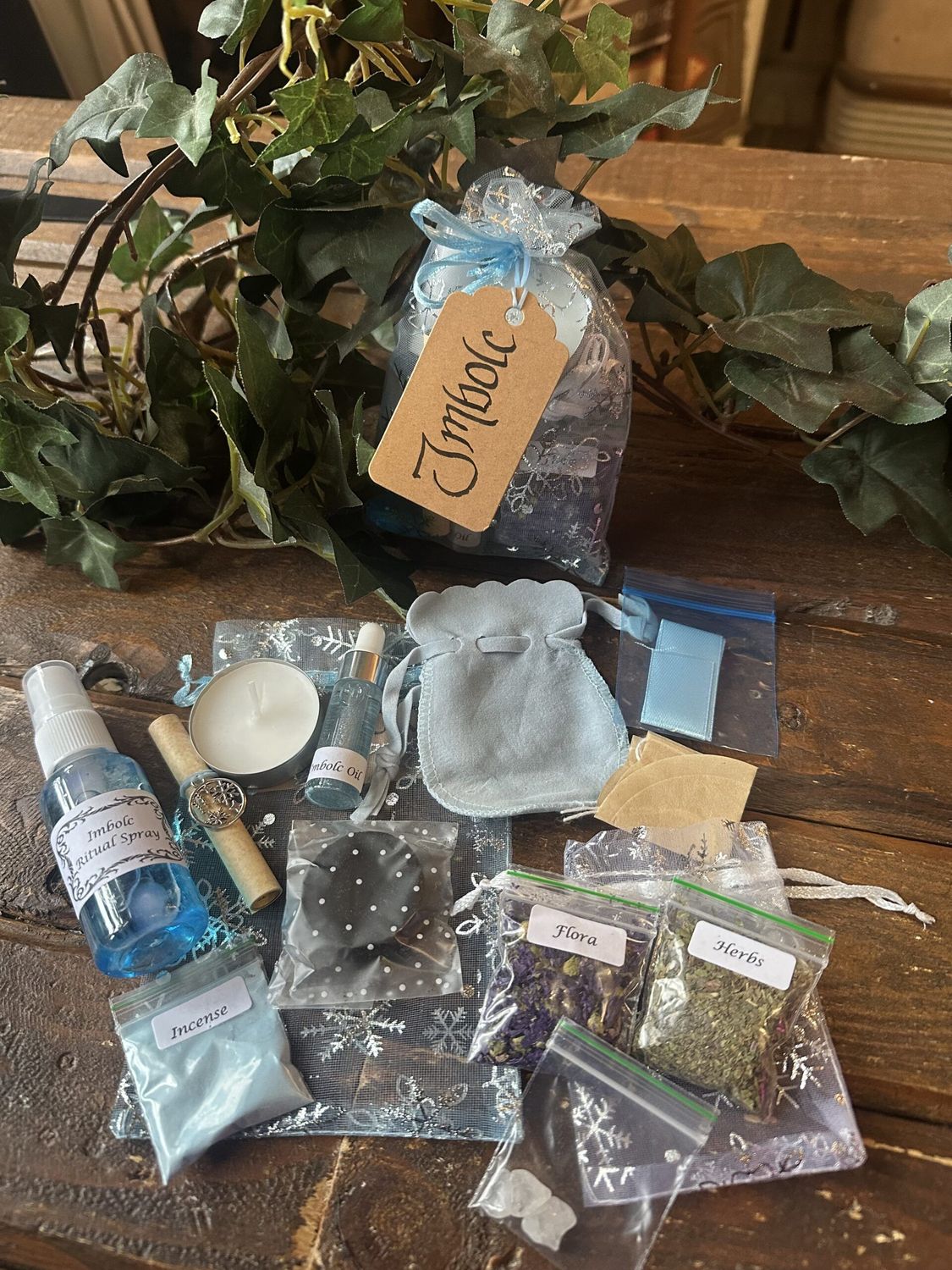 Imbolc Ritual Bag Imbolc Ritual Bag