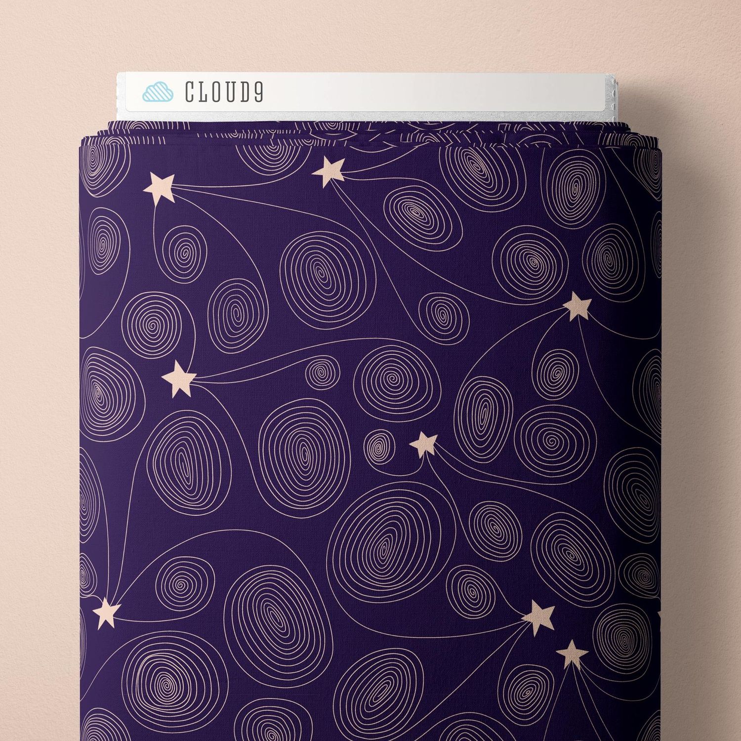 Star Swirls – Wildest Dreams | Bio-Baumwolle von Cloud9 Fabrics