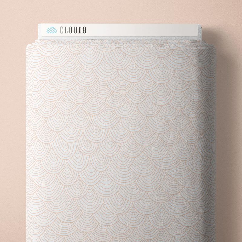 Vanilla Scallop – Wildest Dreams | Bio-Baumwolle von Cloud9 Fabrics