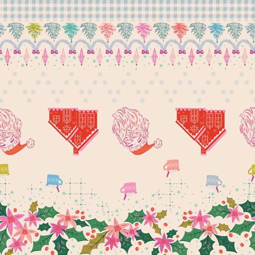 North Pole Parade Panel – Christmas in Color | Art Gallery Fabrics North Pole Parade Panel – Christmas in Color | Art Gallery Fabrics
