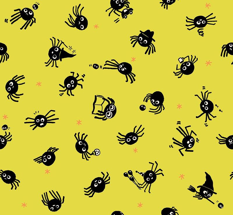 Spider Sense – Citron | Freaky Familiars | Ruby Star Society | RS5191-12 Spider Sense – Citron | Freaky Familiars | Ruby Star Society | RS5191-12