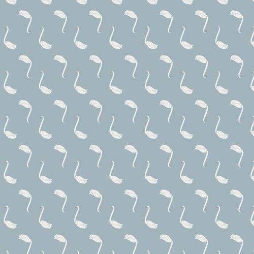 Swan Reverie Cloud | Sgraffito | Art Gallery Fabrics | SGF-50303 Swan Reverie Cloud | Sgraffito | Art Gallery Fabrics | SGF-50303