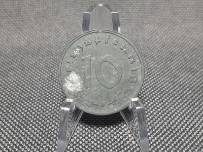 Münzen Drittes Reich 1947 10 Reichspfennig Alliierte Besatzung Besetzung Fehlprägung Münzen Drittes Reich 1947 10 Reichspfennig Alliierte Besatzung Besetzung Fehlprägung