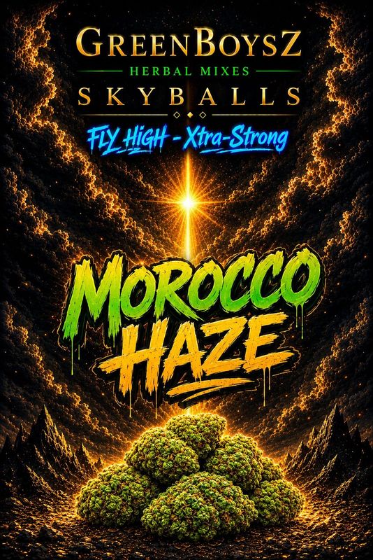 HB SKYBALLS MOROCCO HAZE XTRA-STRONG HB SKYBALLS MOROCCO HAZE XTRA-STRONG