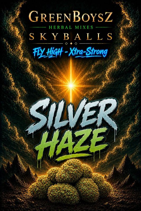 HB SKYBALLS SILVER HAZE XTRA-STRONG HB SKYBALLS SILVER HAZE XTRA-STRONG