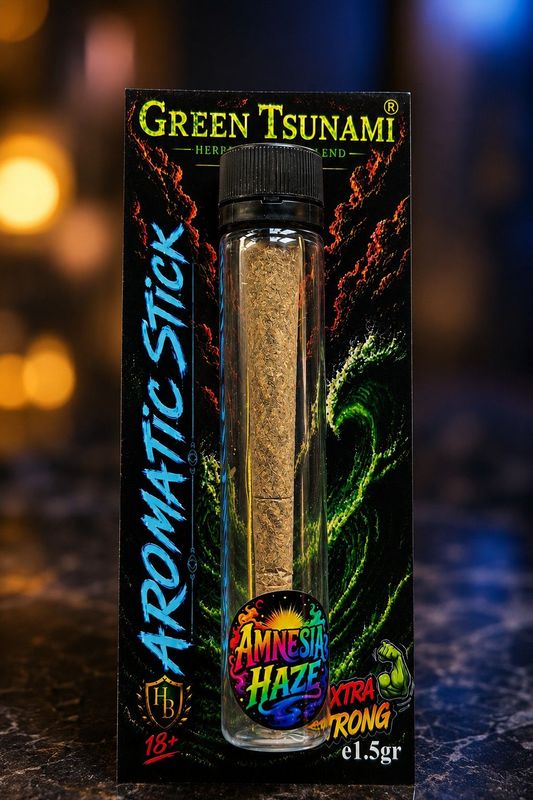 ​AMNESIA GREENBOYZ HERBAL AROMA STICK S PREMIUM & STRONG 1.5gr