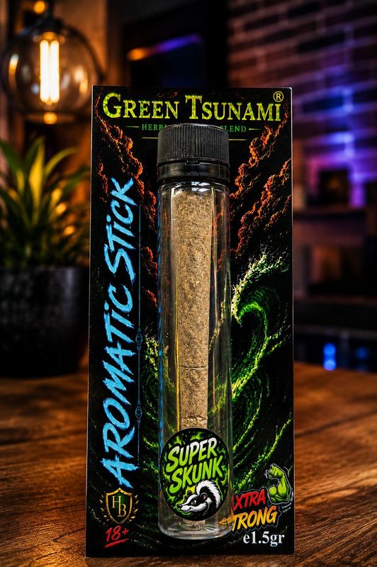 ​SUPER SKUNK GREENBOYZ HERBAL AROMA STICK S PREMIUM & STRONG 1.5gr