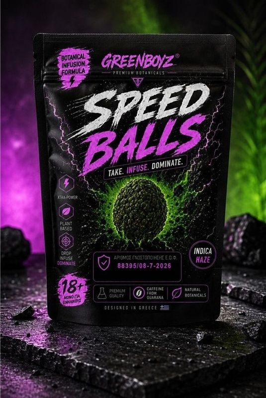 GreenBoyz Speed Balls – Indica Haze 10gr