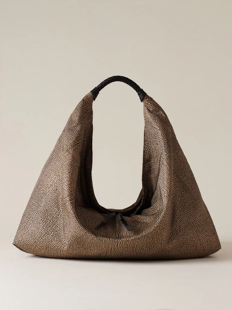 BORBONESE PLIE HOBO LARGE BORBONESE PLIE HOBO LARGE