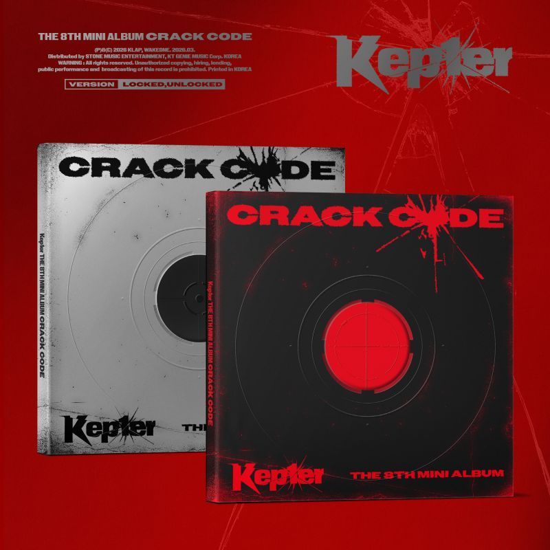 Kep1er - Crack Code (locked ver./ unlocked ver.) [Vorbestellung]