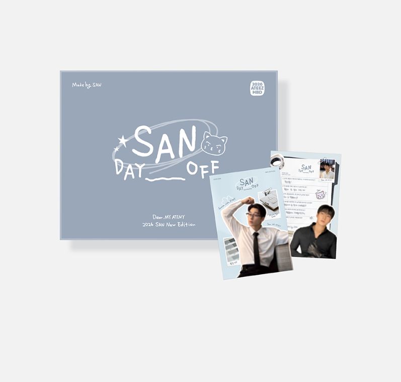 SAN [Ateez]- DAY OFF  MD [Vorbestellung]