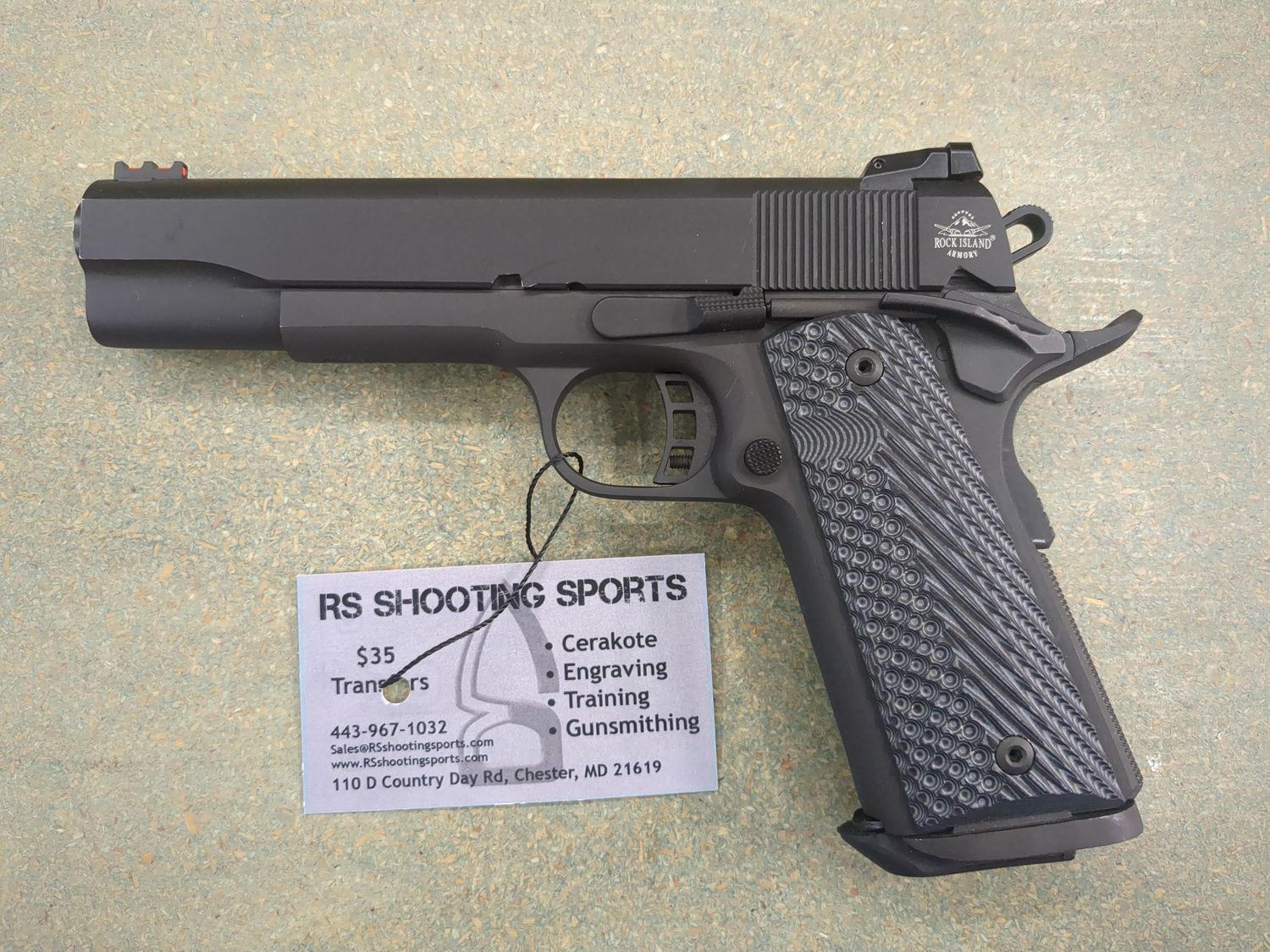 USED - Rock Island M1911 A1 FS Tact II 10mm