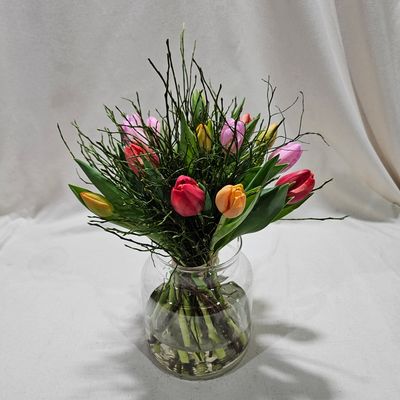 FBW-401 Kleurrijk tulpenboeket