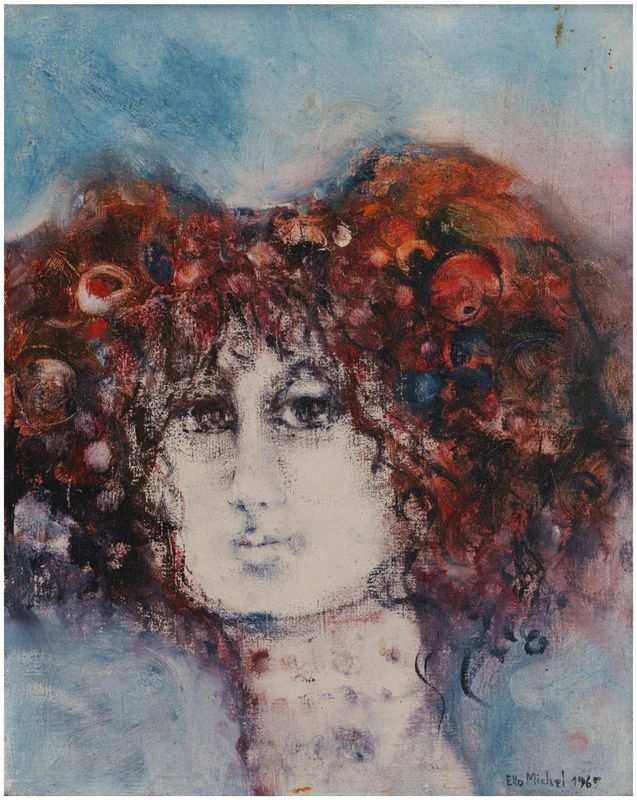 Michel, Ellinor (1939-2007), Self-Portrait, 1969