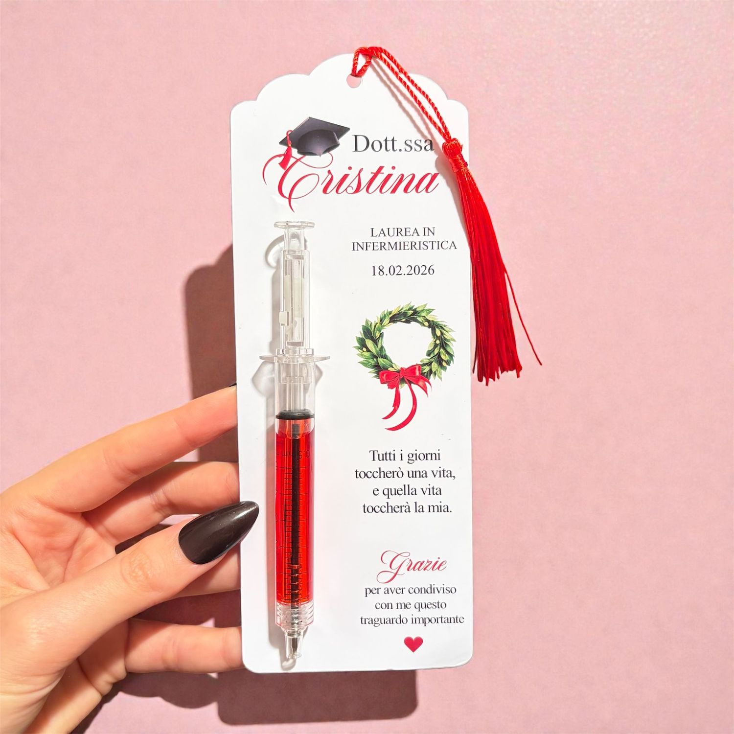 Segnalibri Penna Siringa Segnalibri Penna Siringa