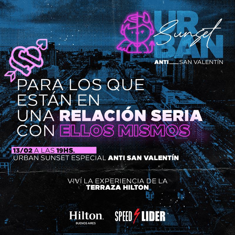 Urban Sunset - Viernes 13 de Febrero - Anti San Valentín (PRECIO PREVENTA)