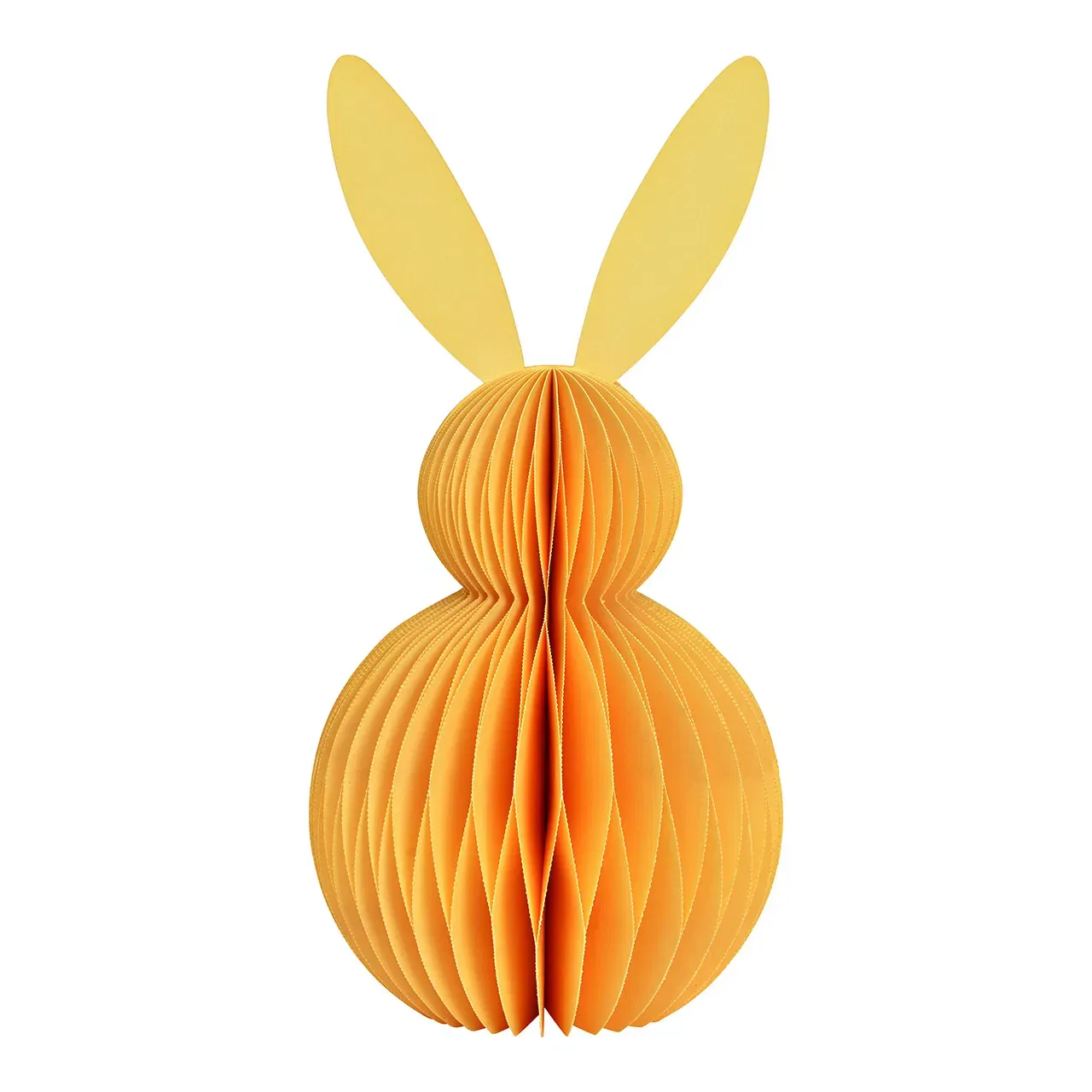 Hase aus Papier gelb