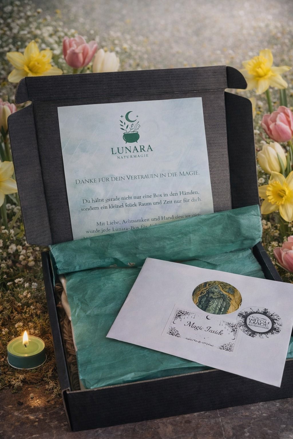 Die Lunara März Witchbox „Ostara & Wachstum“