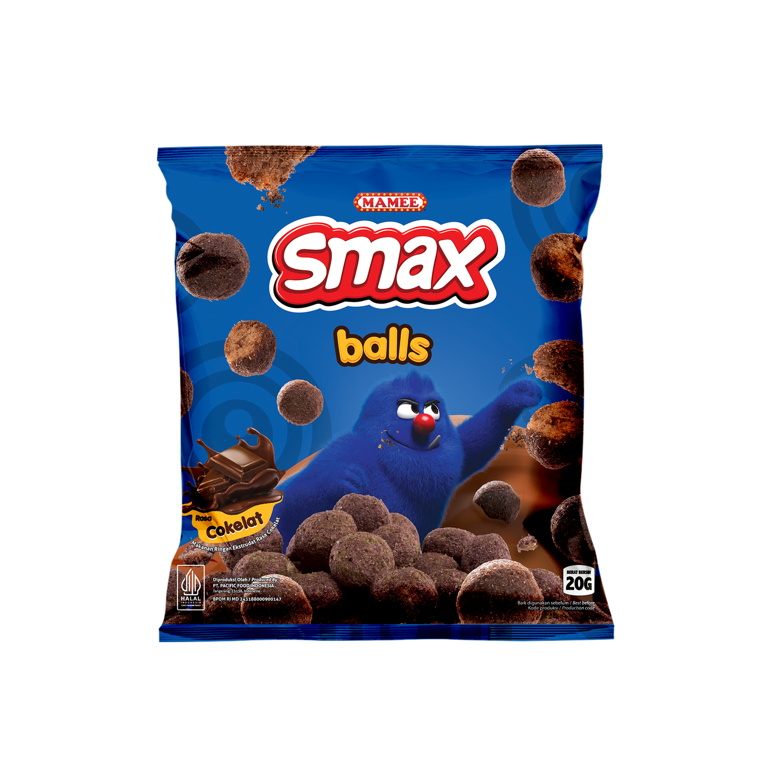 SMAX BALLS CHOCOLATE 20 GR
