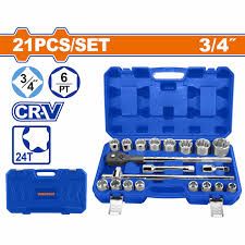 21 Pcs 3/4" Socket set