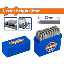27 Pcs Letter punch set