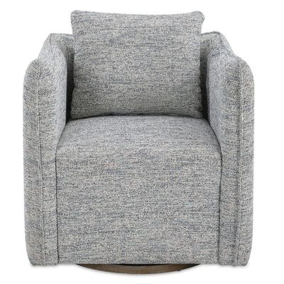 Corben Swivel Chair Blue 23820